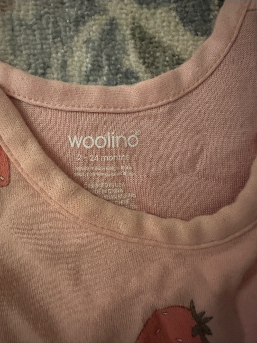 Woolino Set of 2 Baby Sleep Sacks (size 2mos-24mos) - Picture 3 of 3